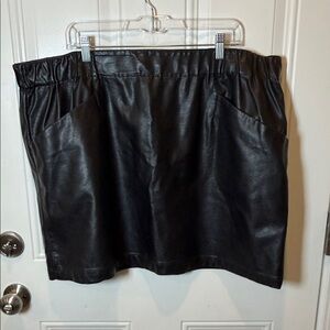 NWOT Wild Fable Faux Leather Mini Skirt